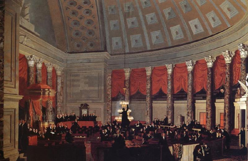 Samuel Finley Breese Morse The old House of Representatives Germany oil painting art